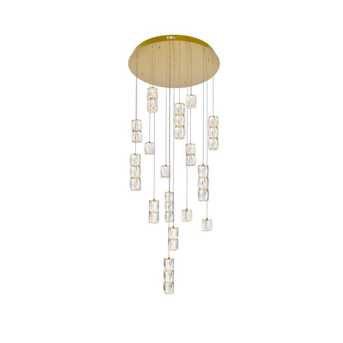 Polaris 16-Light LED Pendant in Gold Polaris 16-Light LED Pendant in Gold