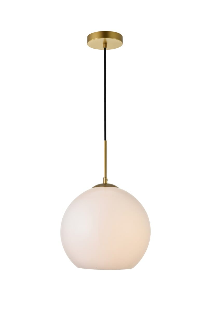 BAXTER 1-Light Pendant in Brass