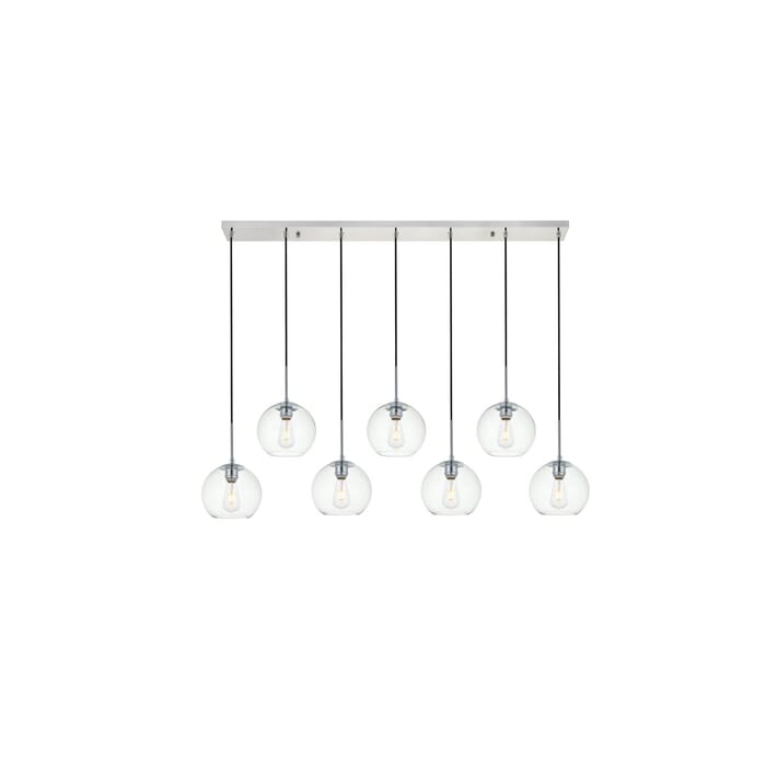BAXTER 7-Light Pendant in Chrome BAXTER 7-Light Pendant in Chrome