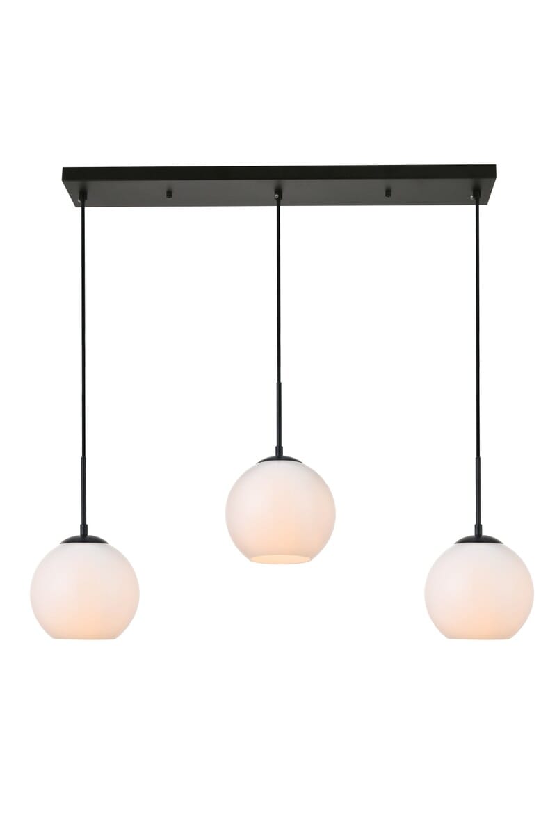 BAXTER 3-Light Pendant in Black