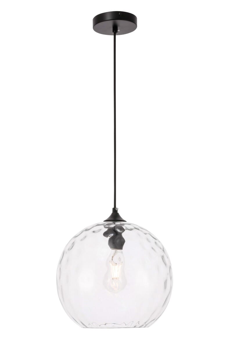 Gibson 1-Light Pendant in Black