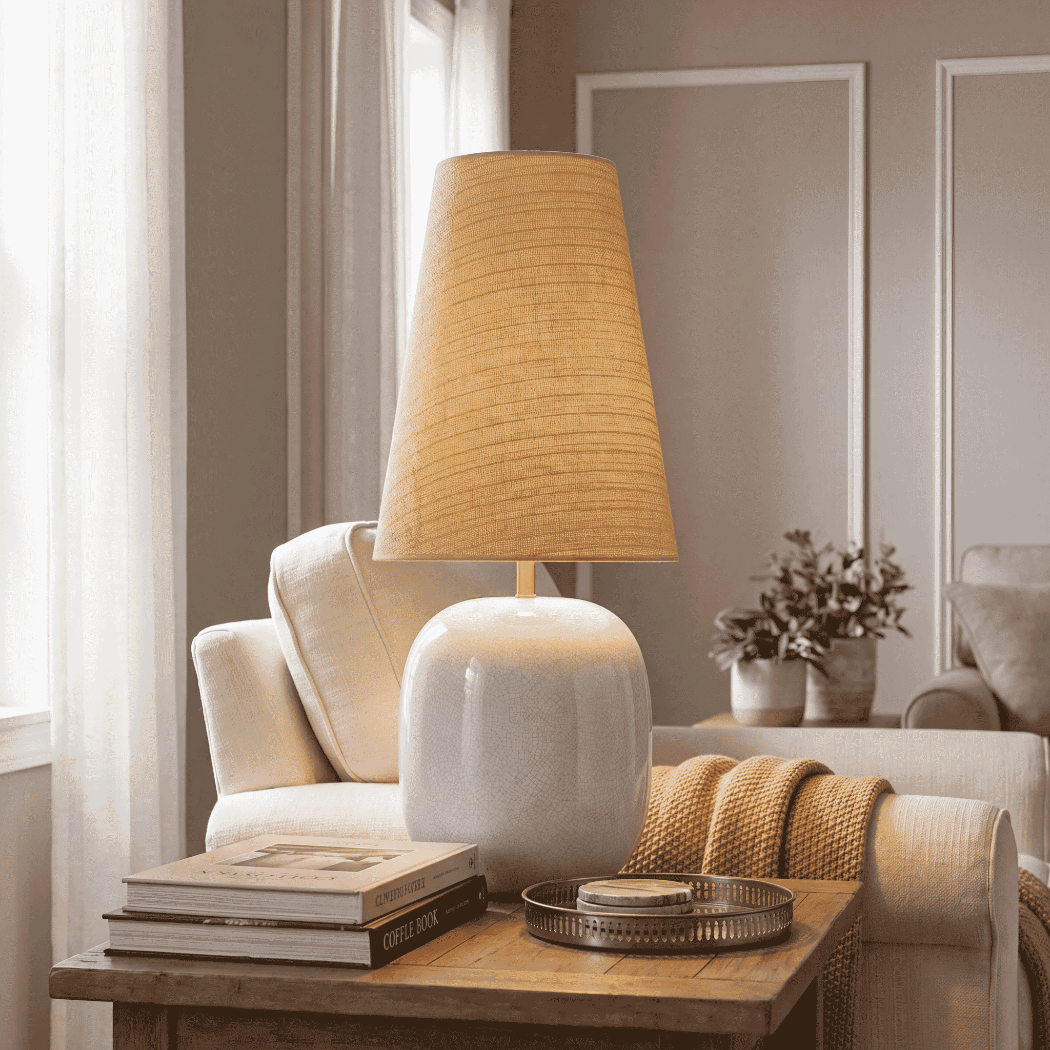 Aurora 1-Light Table Lamp by Breegan Jane