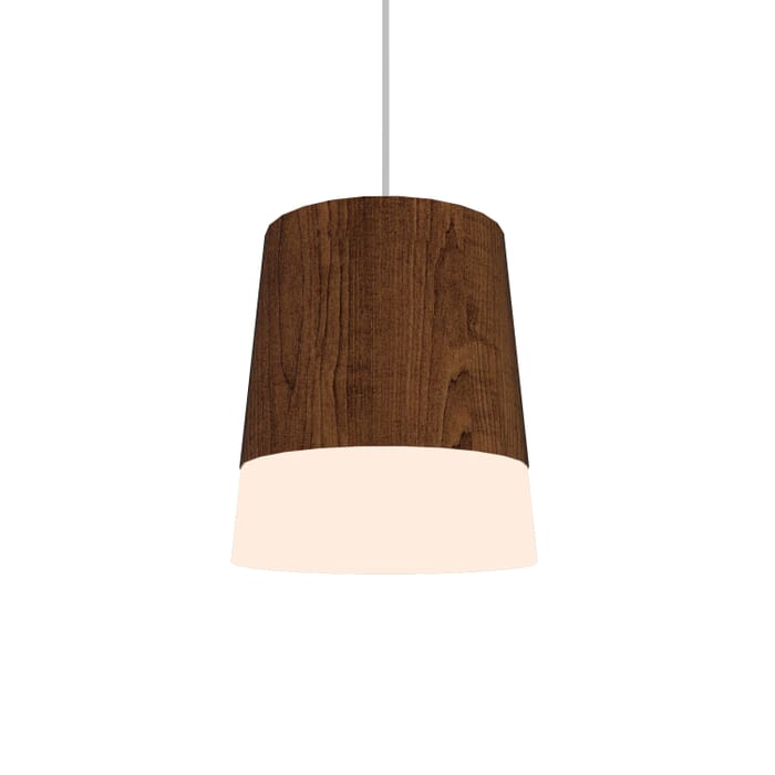 Conical 1-Light Pendant in Imbuia Conical 1-Light Pendant in Imbuia