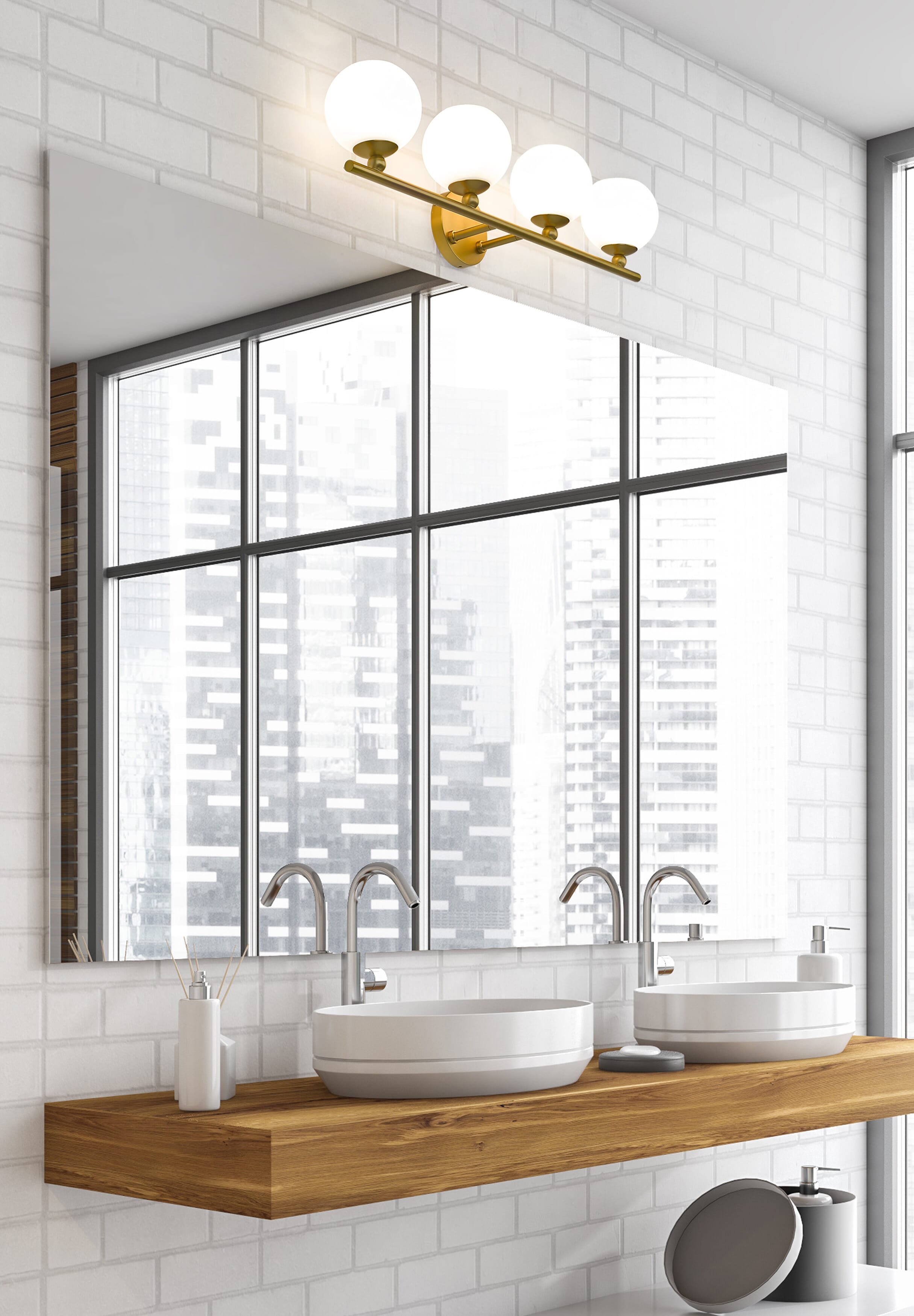 Wayfair gold vanity lights deals