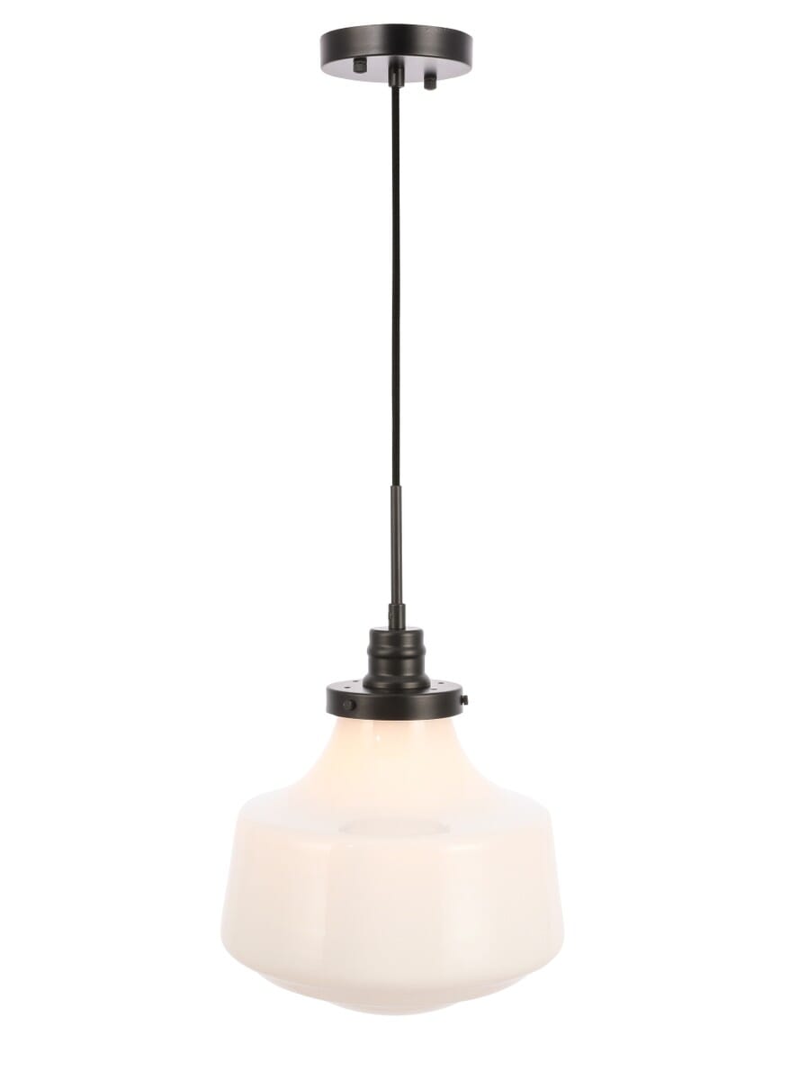 Lyle 1-Light Pendant in Black