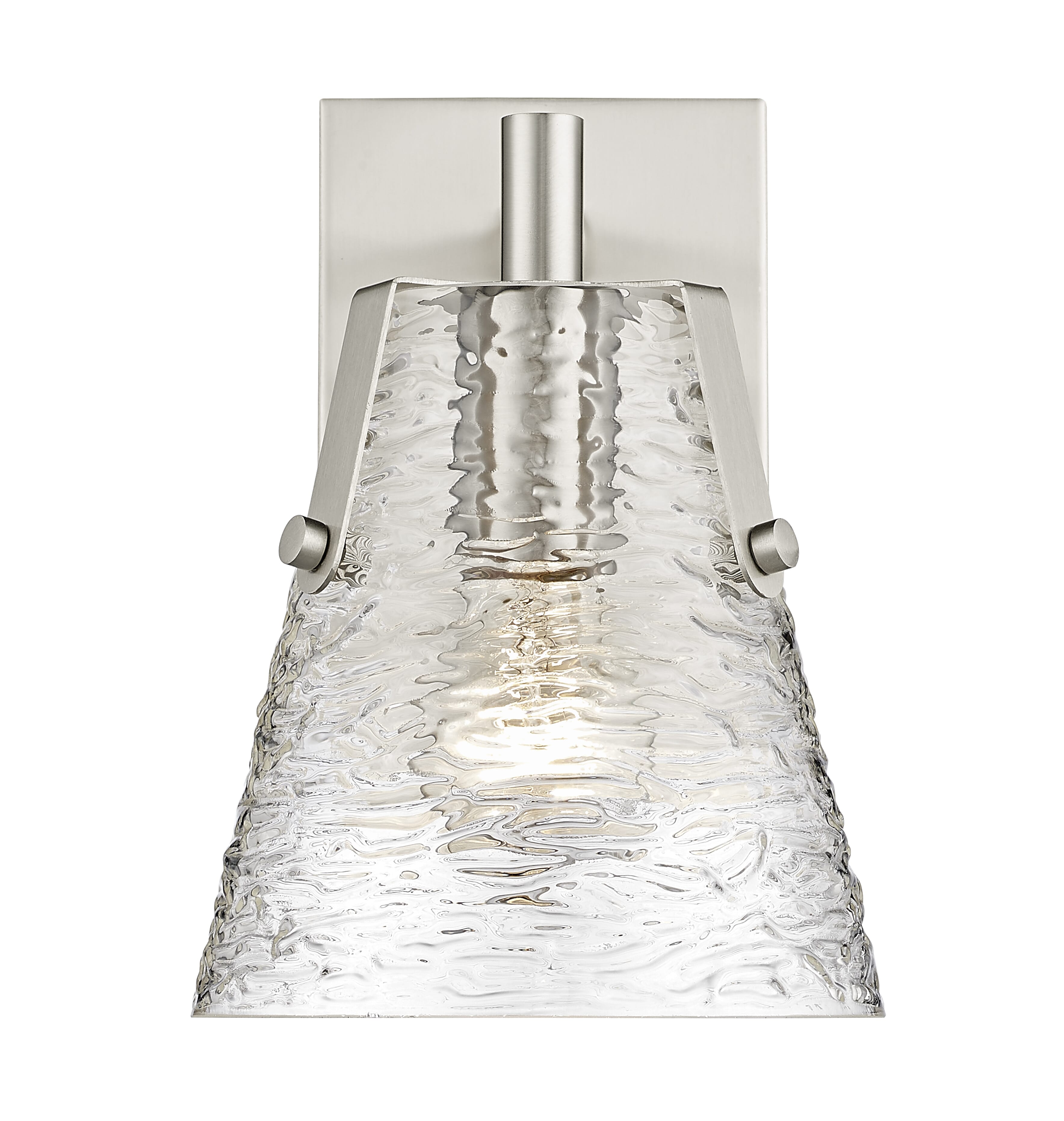 Analia 1-Light Wall Sconce in Brushed Nickel