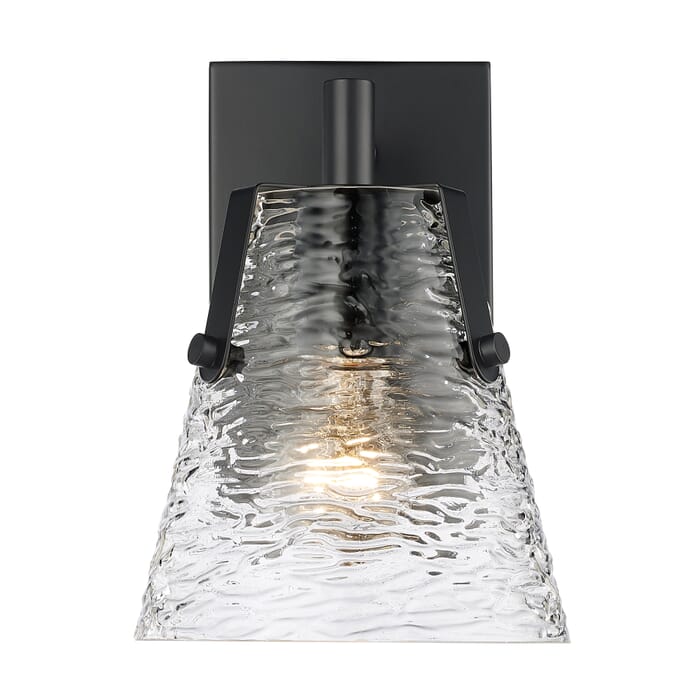 Analia 1-Light Wall Sconce in Matte Black Analia 1-Light Wall Sconce in Matte Black