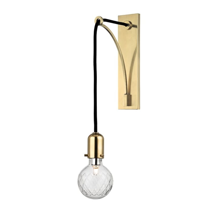 Hudson Valley Marlow 17" Wall Sconce in Aged Brass Hudson Valley Marlow 17" Wall Sconce in Aged Brass