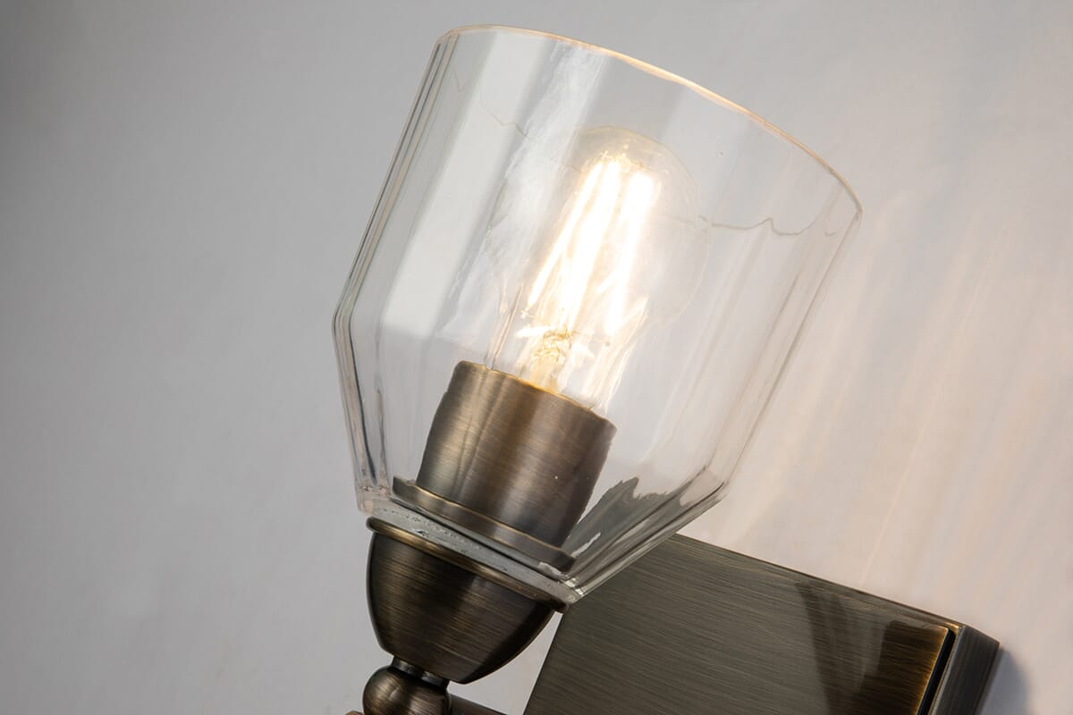 Felice 2-Light Wall Sconce in Dark Bronze