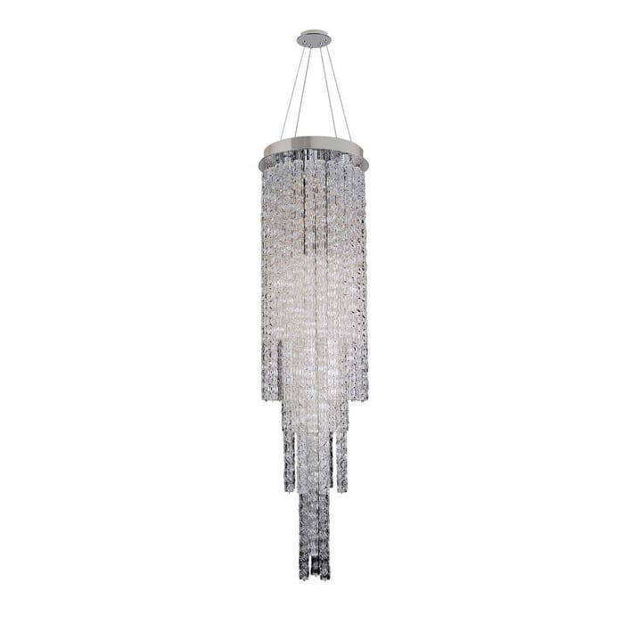 Allegri Botticelli 4-Light Pendant Light in Chrome Allegri Botticelli 4-Light Pendant Light in Chrome