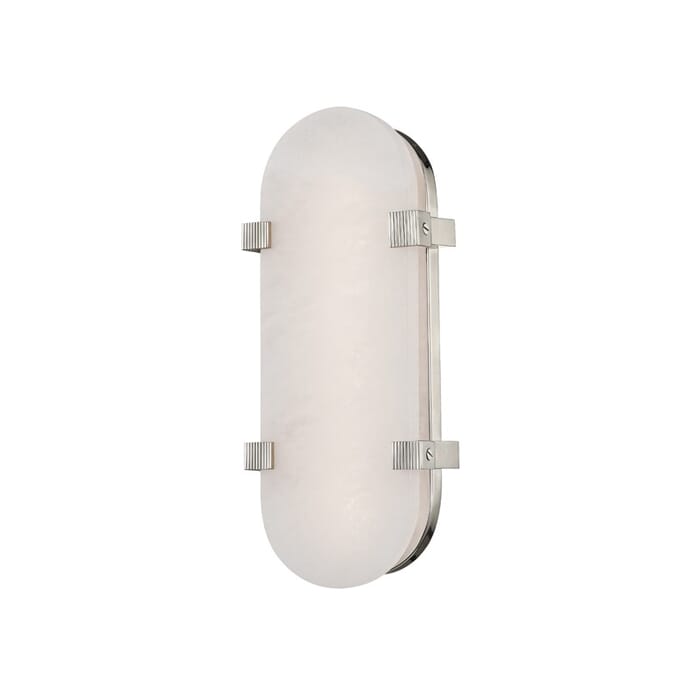 Hudson Valley Skylar 14" Wall Sconce in Polished Nickel Hudson Valley Skylar 14" Wall Sconce in Polished Nickel