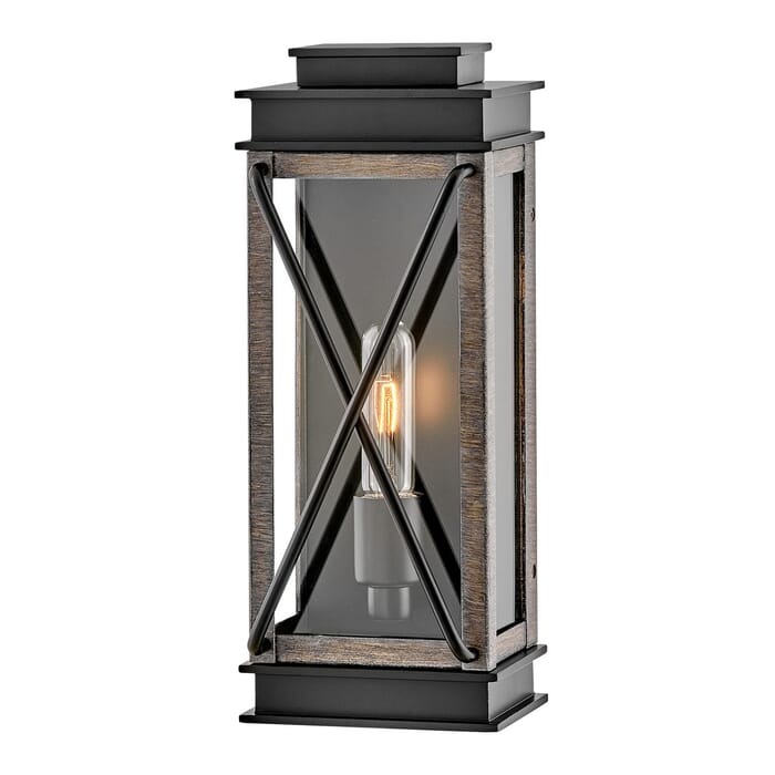 Hinkley Montecito 1-Light Outdoor Light In Black Hinkley Montecito 1-Light Outdoor Light In Black