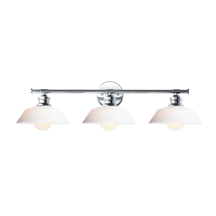 Maxim Willowbrook 3-Light Wall Sconce in Polished Chrome Maxim Willowbrook 3-Light Wall Sconce in Polished Chrome