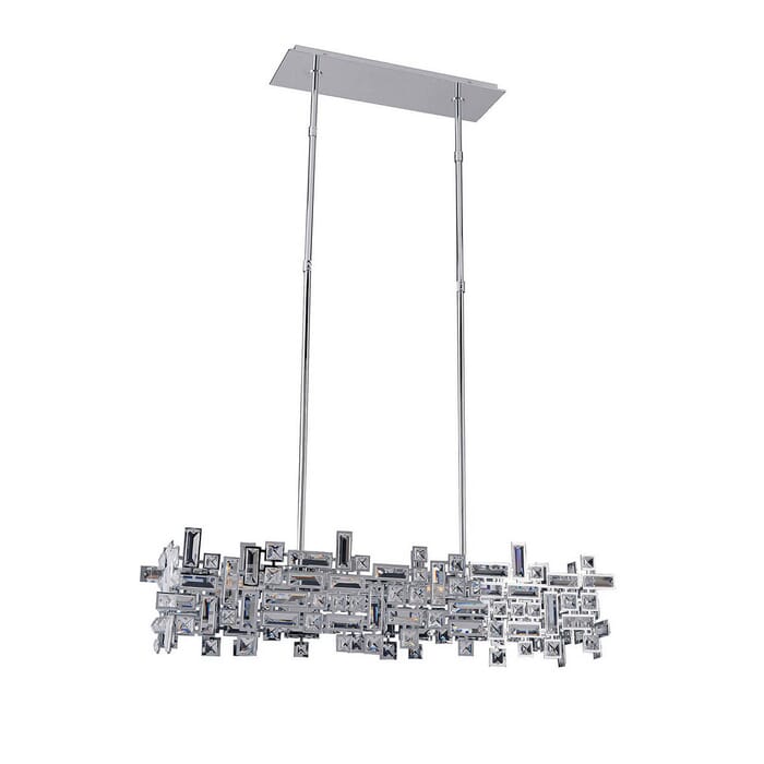 Allegri Vermeer 6-Light 11" Pendant Light in Chrome Allegri Vermeer 6-Light 11" Pendant Light in Chrome