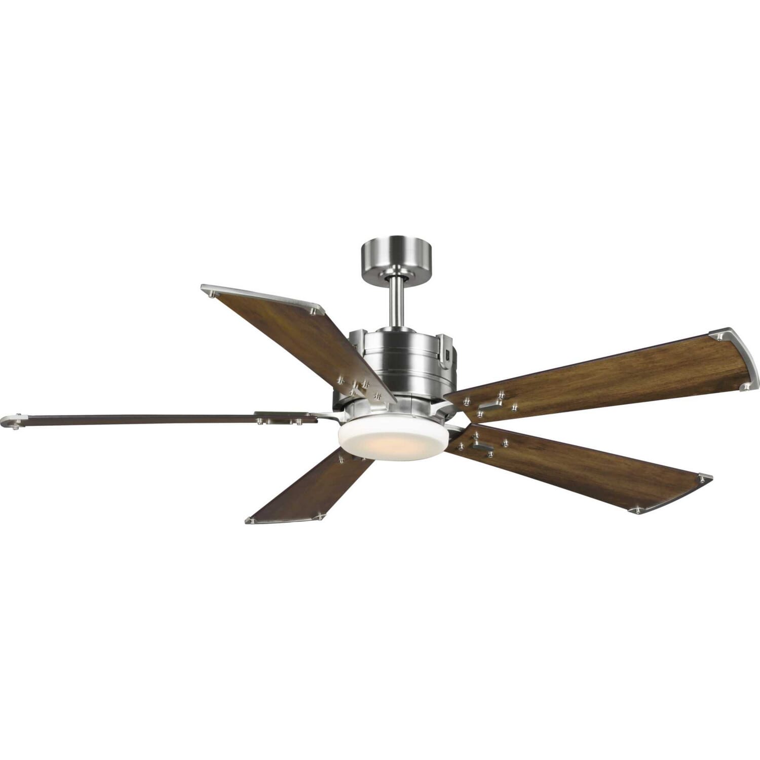 Brushed Nickel 56"Ceiling Fan from the Glenfalls Collection