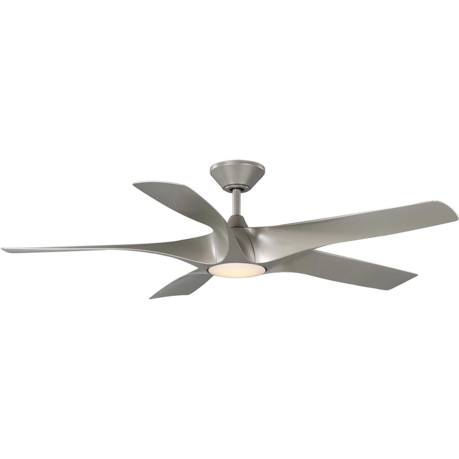 Painted Nickel 60" Ceiling Fan from the Vernal Collection