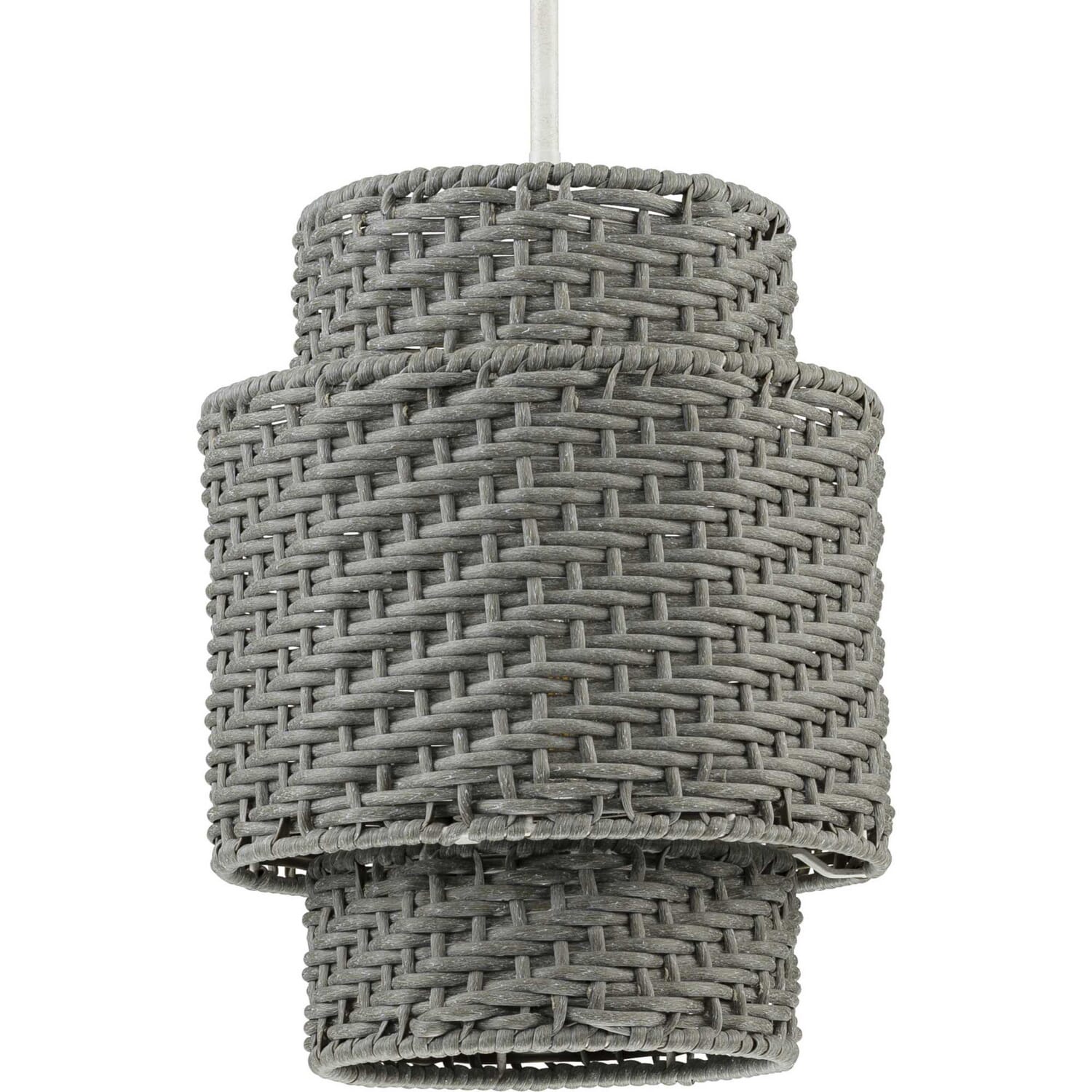 Cottage White One Light Hanging Lantern from the Manteo Collection