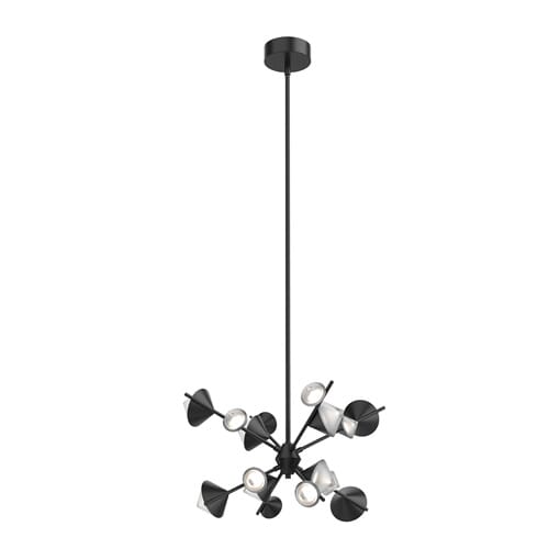 Geode Chandeliers in Black