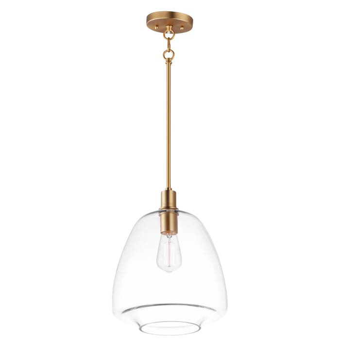 Babylon 1-Light Pendant in Satin Brass Babylon 1-Light Pendant in Satin Brass
