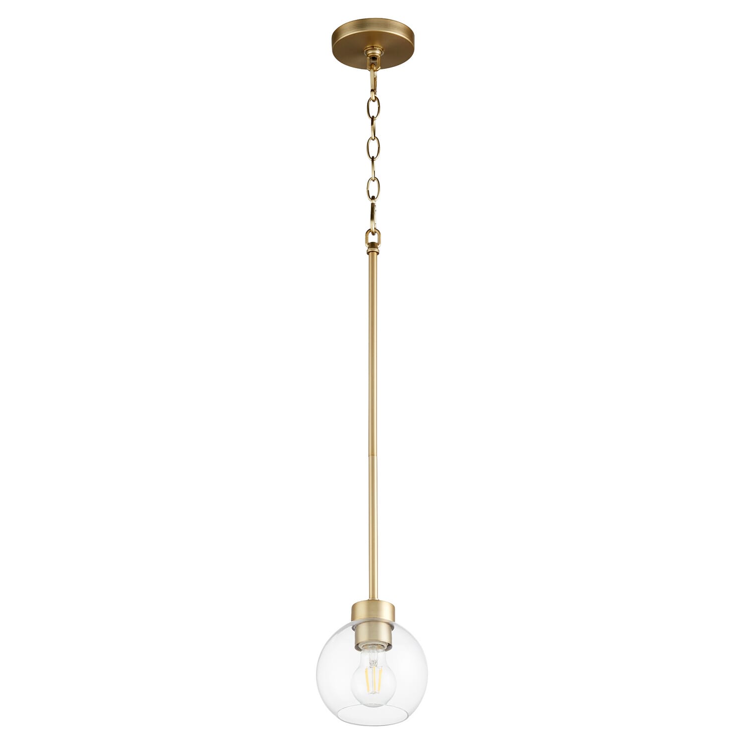 One Light Pendant by Quorum