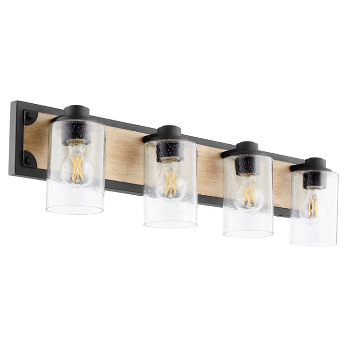 Four Light Vanity by Quorum Four Light Vanity by Quorum