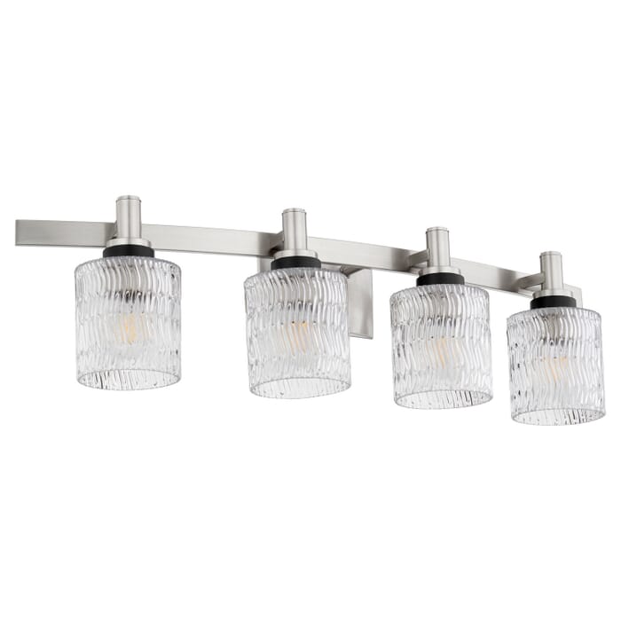 Four Light Vanity by Quorum Four Light Vanity by Quorum