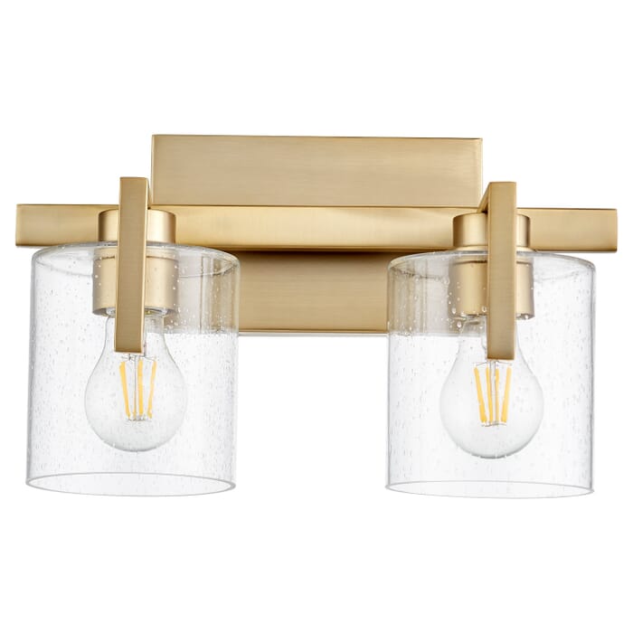 Two Light Vanity by Quorum Two Light Vanity by Quorum