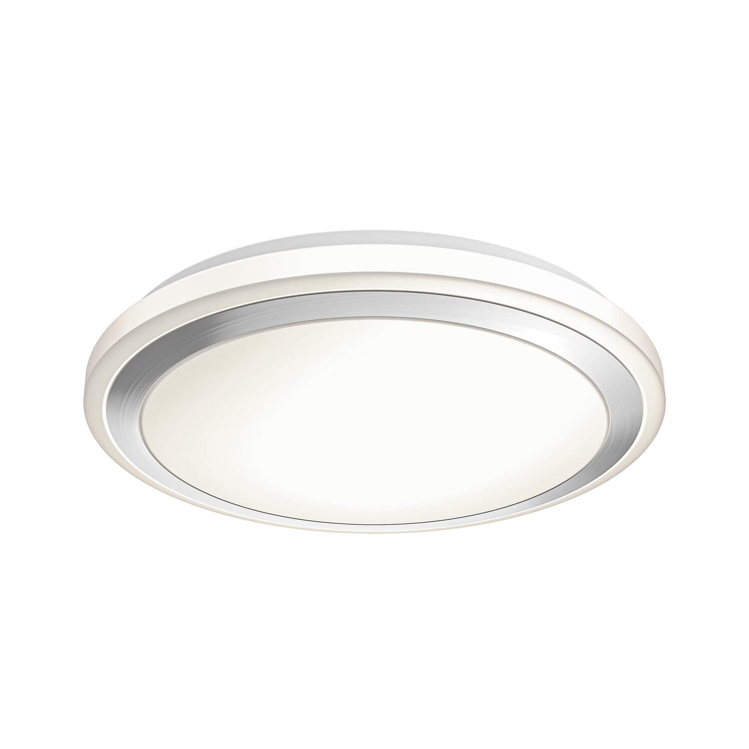 1-Light LED Flush Mount in Satin Nickel