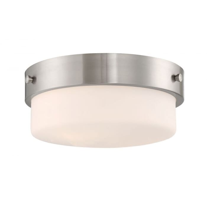 Oak Street 2-Light Flush Mount in Brushed Polished Nickel Oak Street 2-Light Flush Mount in Brushed Polished Nickel