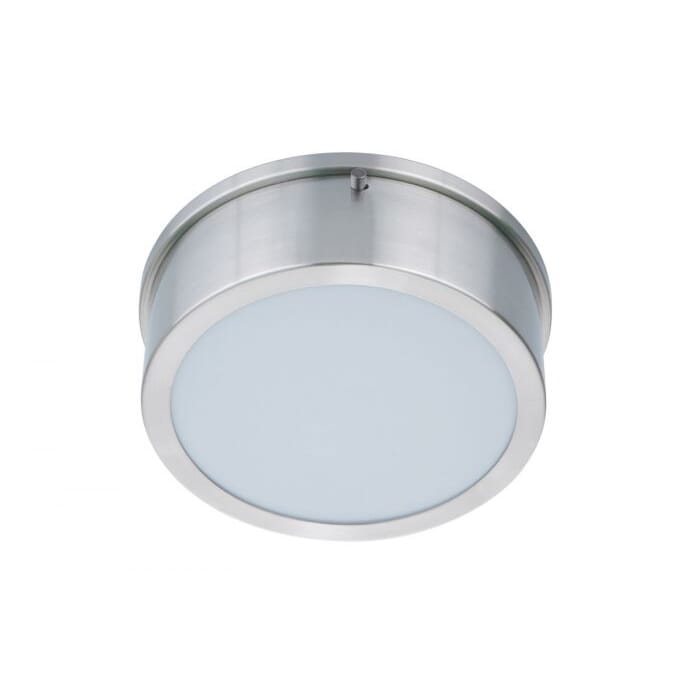 Fenn 1-Light LED Flush Mount in Brushed Polished Nickel Fenn 1-Light LED Flush Mount in Brushed Polished Nickel