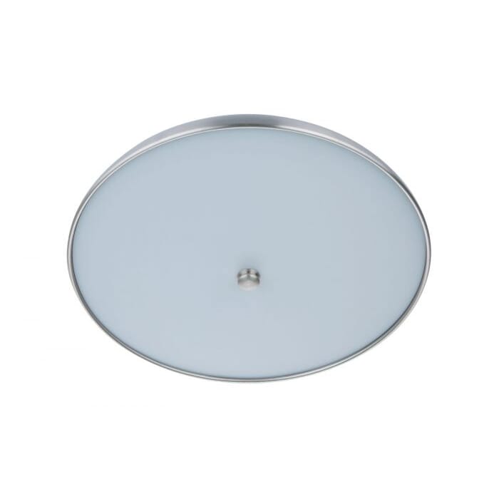 Soul 1-Light LED Flush Mount in Flat Black with Brushed Polished Nickel Soul 1-Light LED Flush Mount in Flat Black with Brushed Polished Nickel
