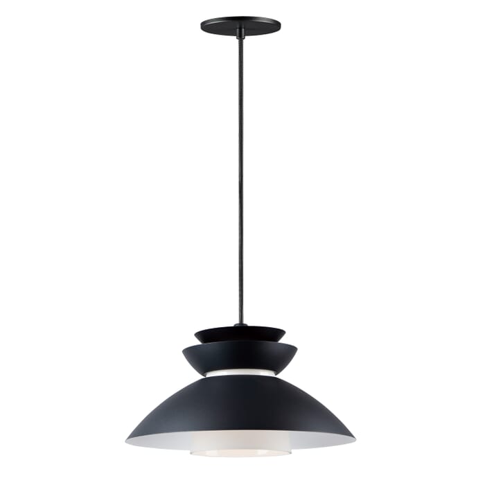 Maxim Nordic Pendant Light in Black Maxim Nordic Pendant Light in Black