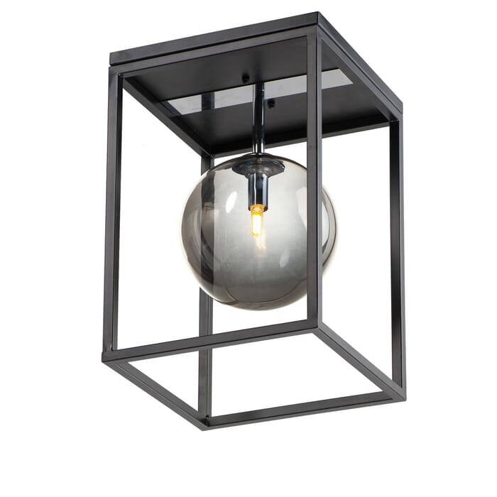 Maxim Fluid 10" Pendant Light in Black and Polished Chrome Maxim Fluid 10" Pendant Light in Black and Polished Chrome