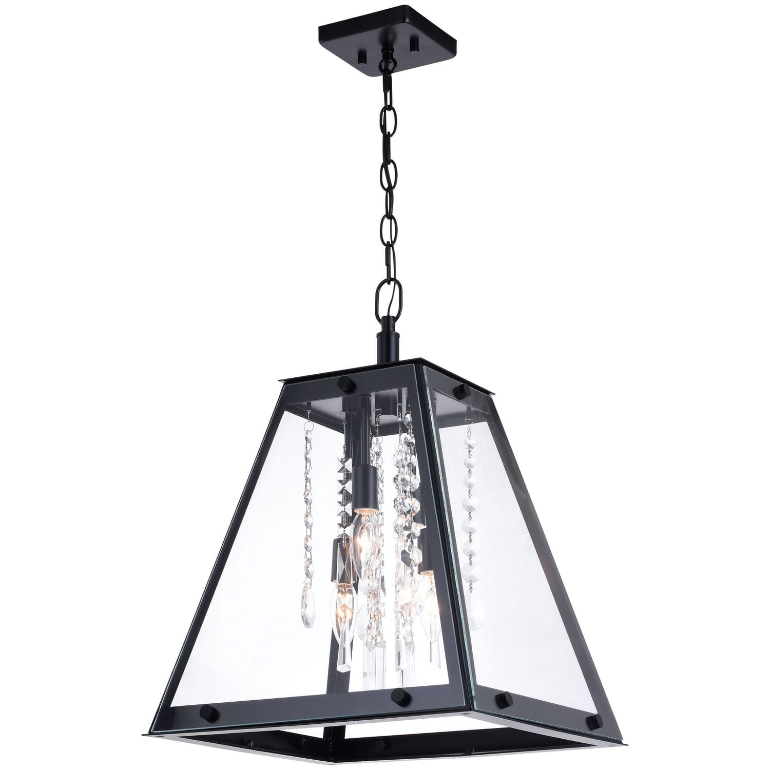 Tremont 4-Light Pendant in Matte Black