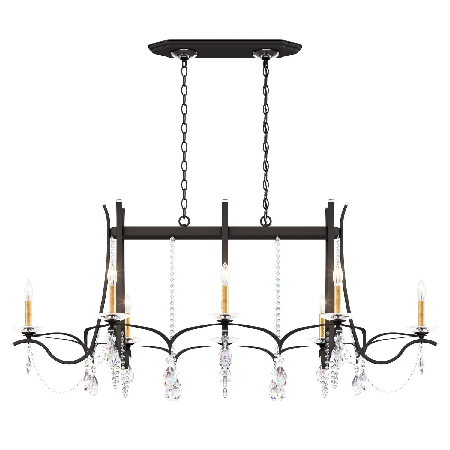 Eight Light Chandelier by Schonbek