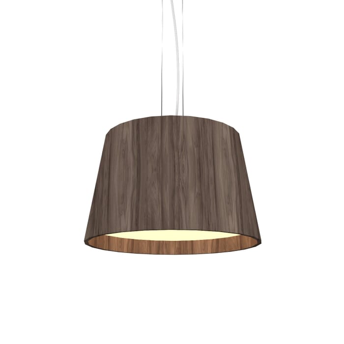 Conical LED Pendant in American Walnut Conical LED Pendant in American Walnut