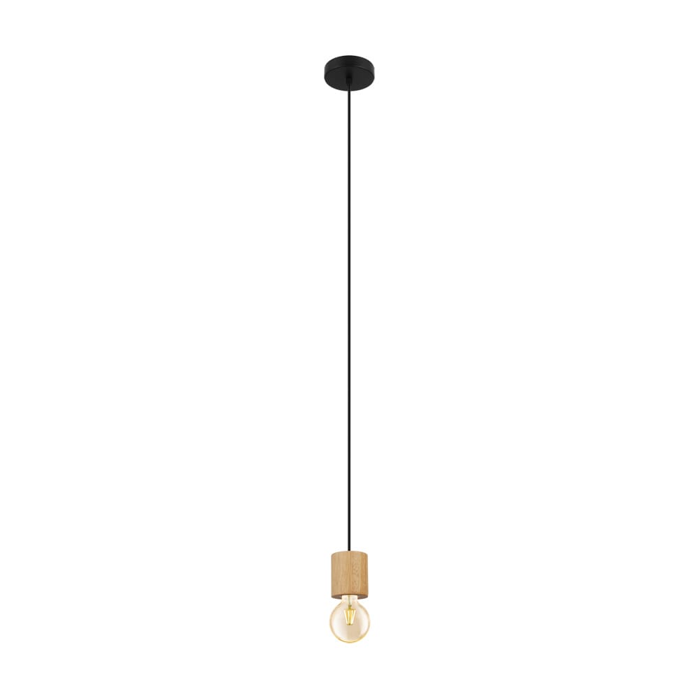 Turialdo 1-Light Pendant in Black