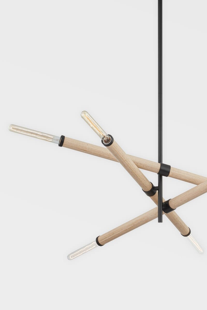 Six Light Chandelier by Troy Lighting
