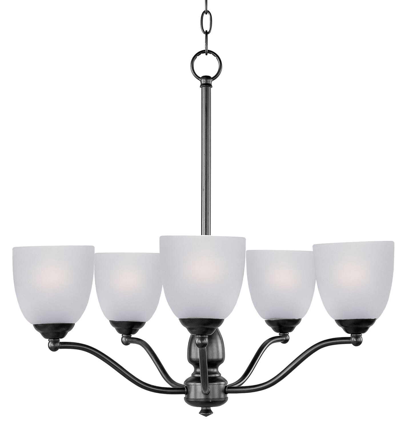 Stefan 5-Light Chandelier in Black