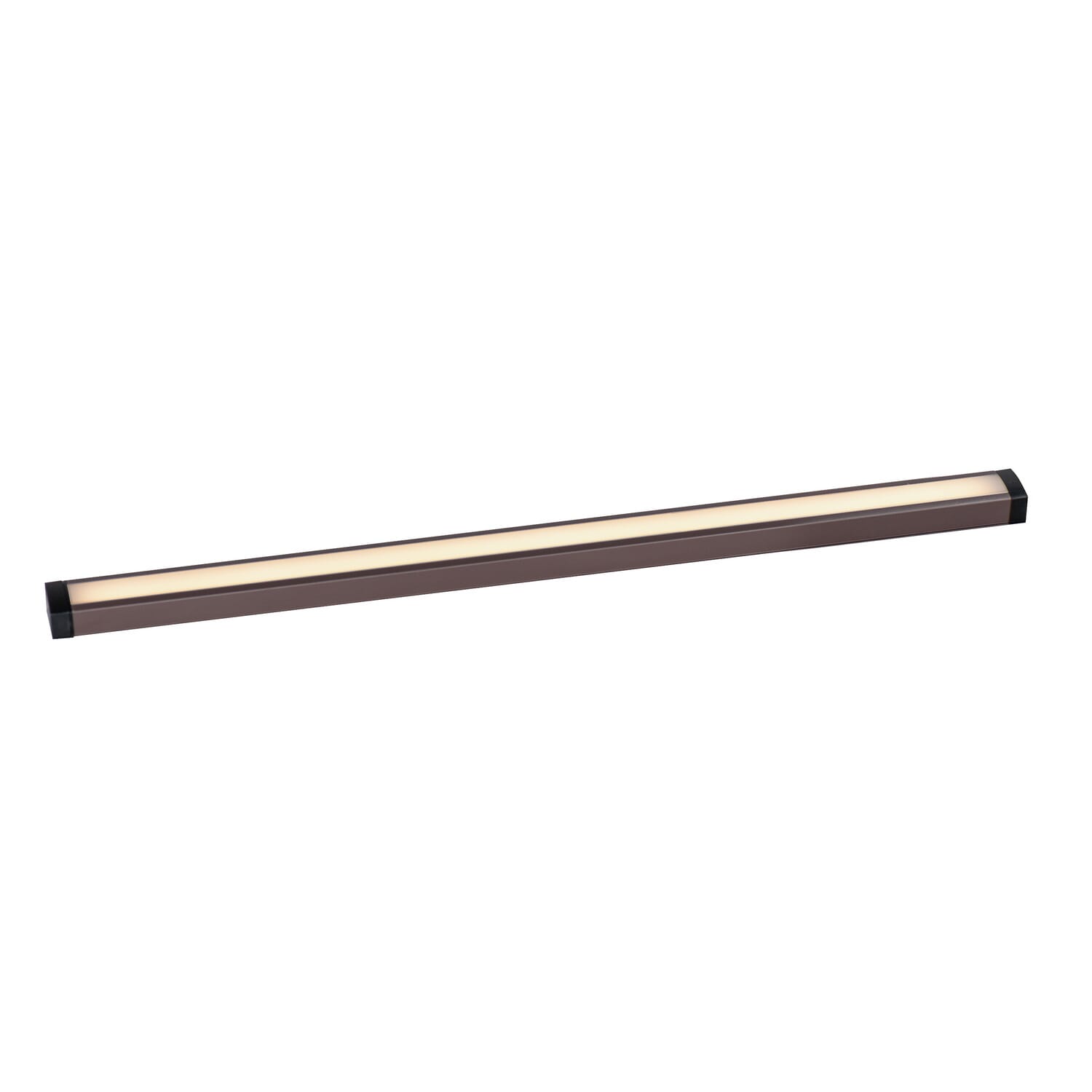 CounterMax 120V Slim Stick 1-Light LED Under Cabinet in Bronze
