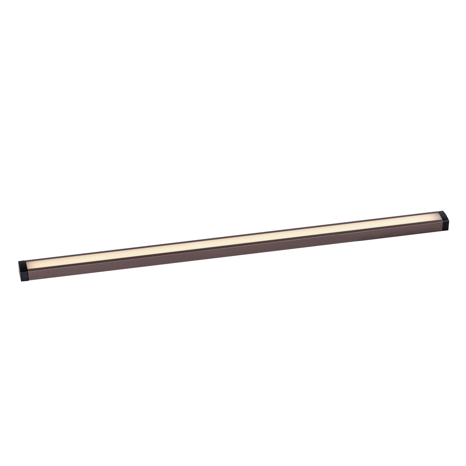 CounterMax 120V Slim Stick 1-Light LED Under Cabinet in Bronze
