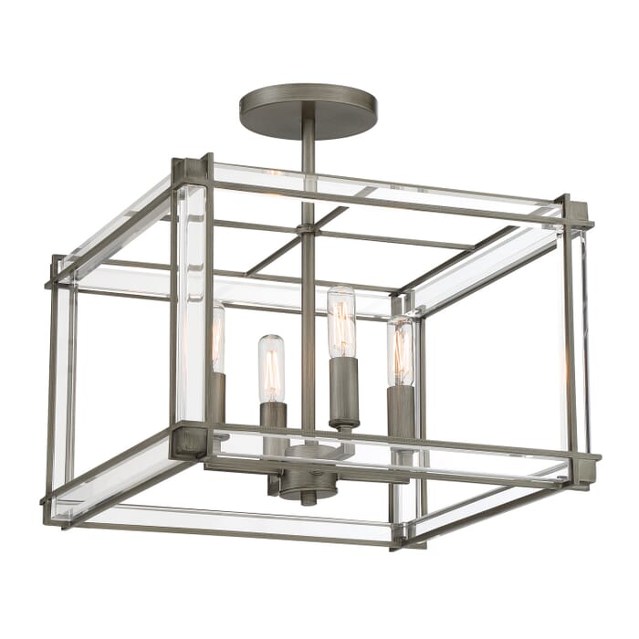 Four Light Semi Flush Mount Four Light Semi Flush Mount