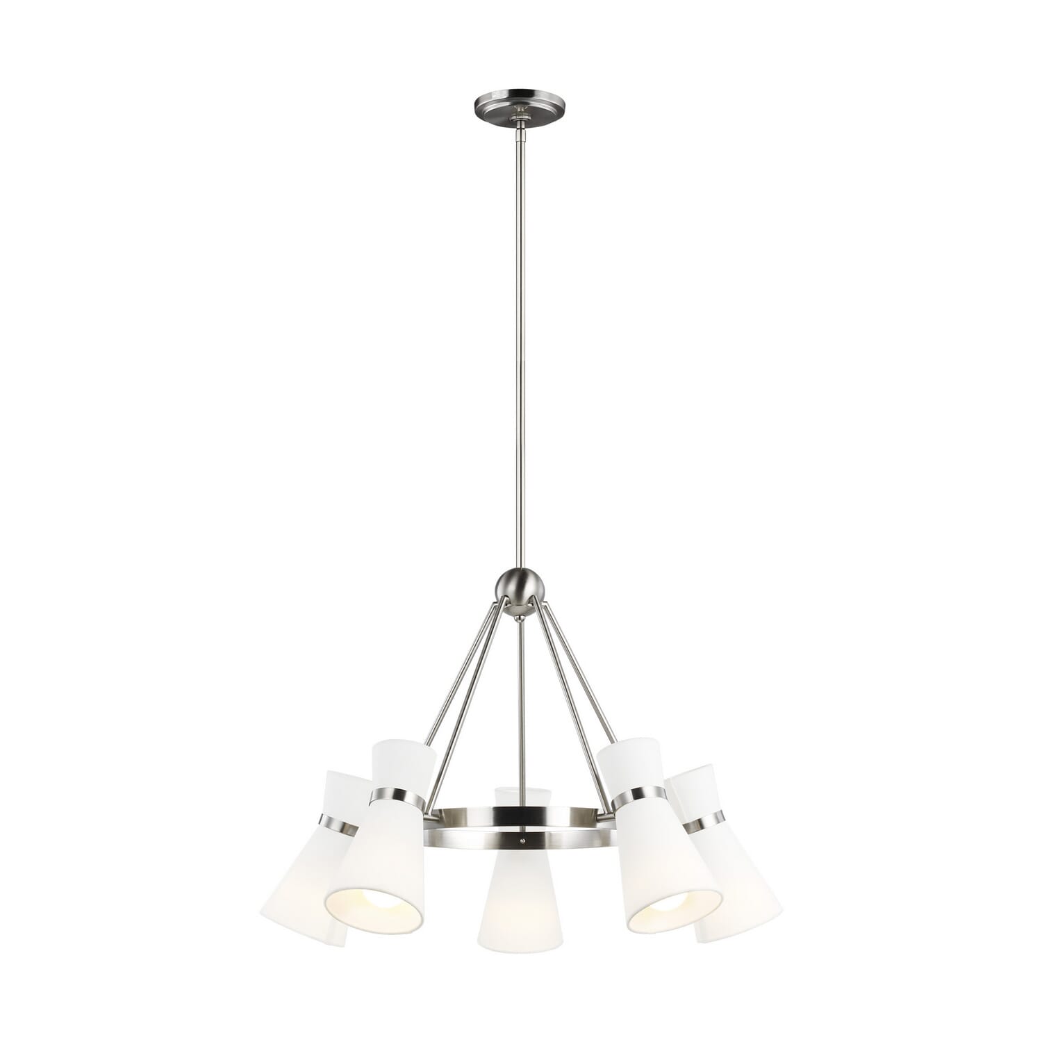 Five Light Chandelier by Visual Comfort Studio
