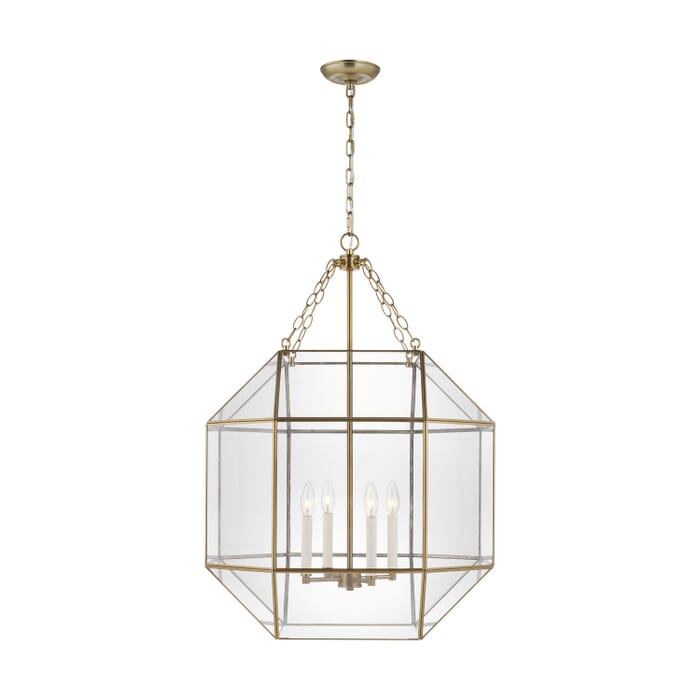 Four Light Lantern by Visual Comfort Studio Four Light Lantern by Visual Comfort Studio