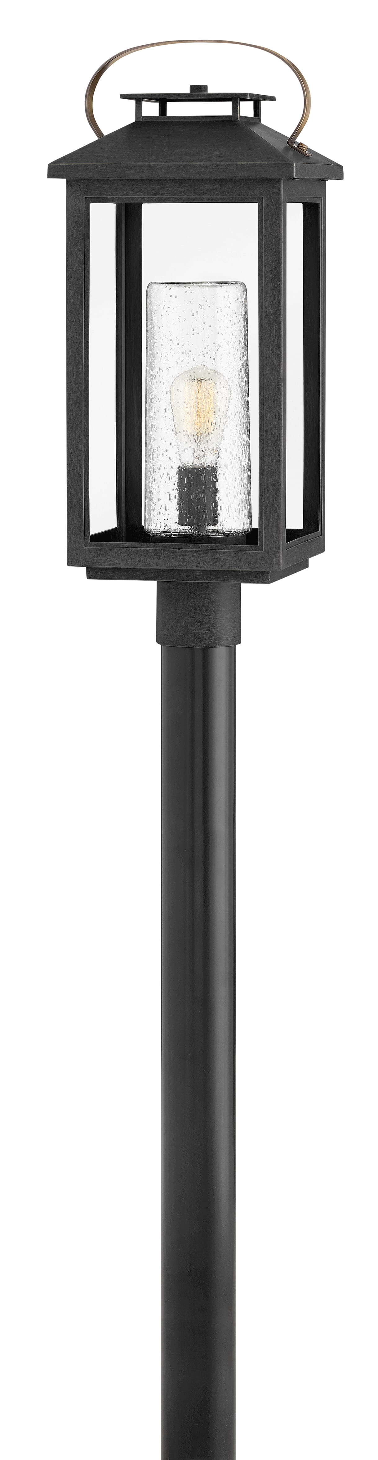 Black LED Post Top or Pier Mount from the Atwater Collection