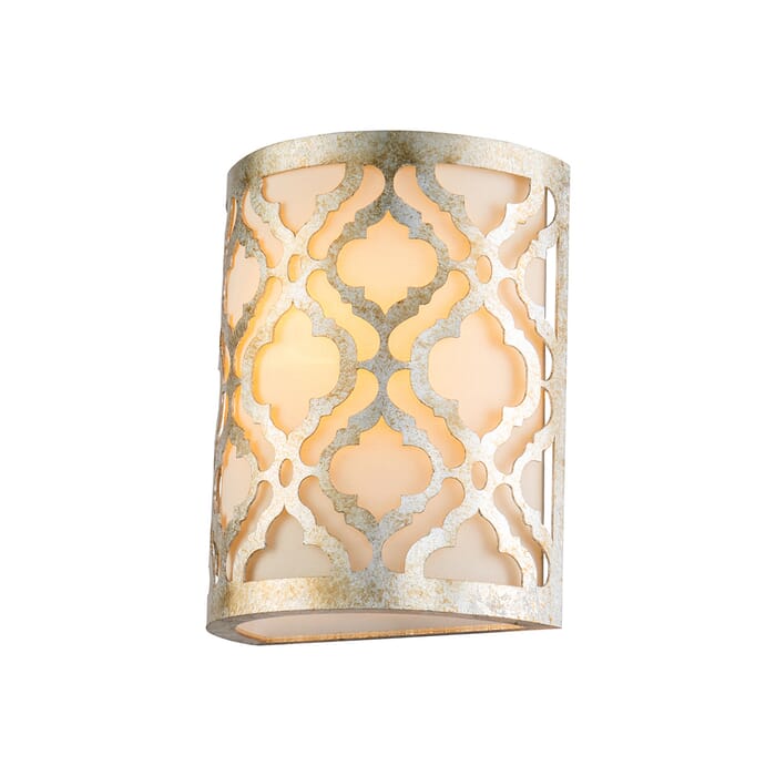 Arabella 1-Light Wall Bracket in Antique Silver Arabella 1-Light Wall Bracket in Antique Silver