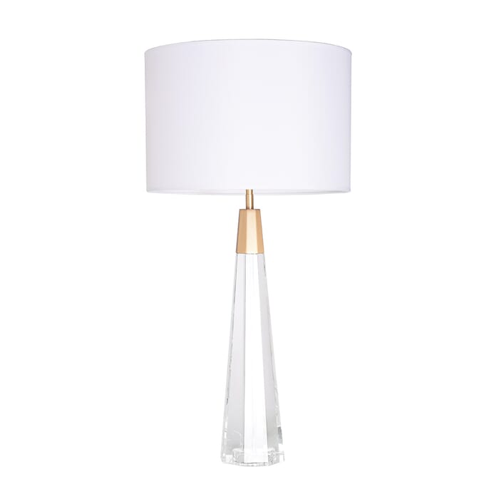 Monroe 1-Light Buffet Lamp in Brushed Brass Monroe 1-Light Buffet Lamp in Brushed Brass