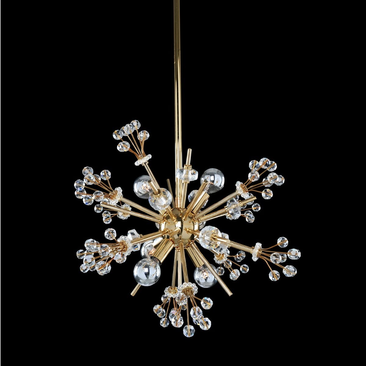 Allegri Constellation 6-Light Mini Pendant in 18K Gold