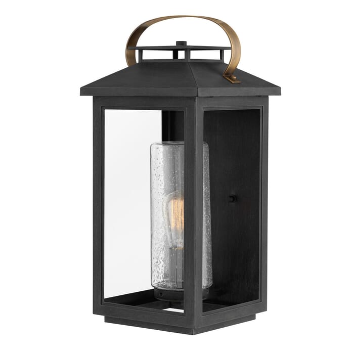 Hinkley Atwater 21" Outdoor Wall Light in Black Hinkley Atwater 21" Outdoor Wall Light in Black