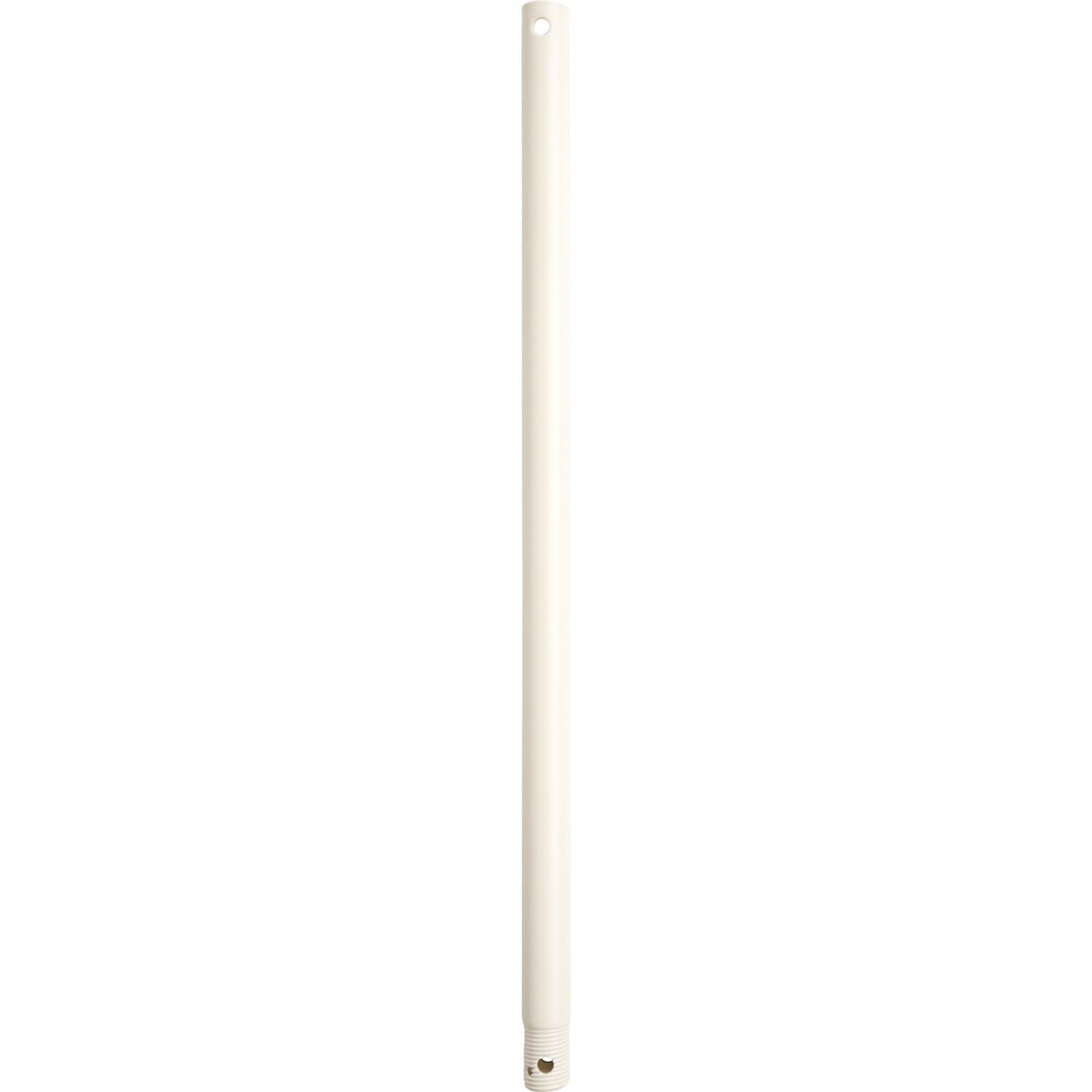 24 in. Downrods Downrod in White